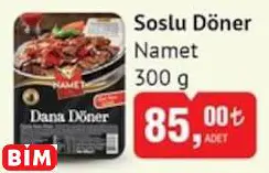 NAMET SOSLU DÖNER NAMET SOSLU DÖNER